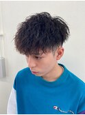 沖縄メンズツイストスパイラルパーマ