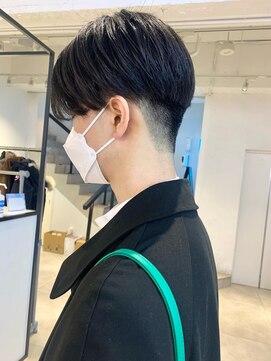 ゼスト パーク(ZEST PARK) センターパート メンズヘア