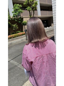 シアン(CYAN) 【CYAN】　#ブリーチ#グレージュ#ラベンダー#切りっぱなし