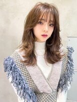 Liberte銀座 大人かわいい小顔ロング×オトナベージュカラー