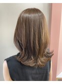 似合わせカット/アースカラー/くびれヘア/地毛風カラー学芸大学
