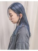 1bleach  / blue hair