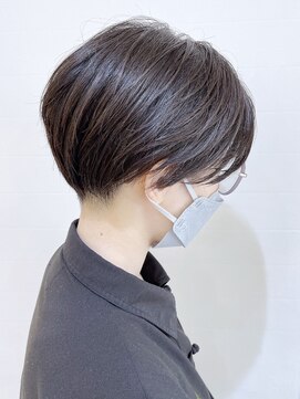 モリオフロムロンドン成増3号店 【morio成増/児玉】刈り上げショート　黒髪