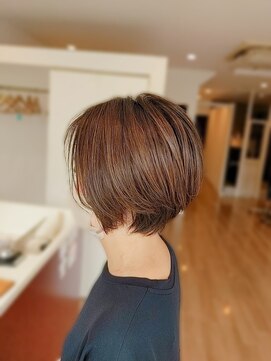 スウィッチグラン(hair salon switch grand) ミルクティーグレージュ×ショートボブ