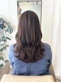 【Lico Hair】セミロング＊アッシュベージュ