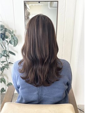 リコ ヘアー(Lico Hair) 【Lico Hair】セミロング＊アッシュベージュ