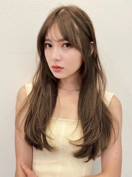 トイ(TOI) 大人可愛い顔まわりレイヤー小顔ロングレイヤーロング