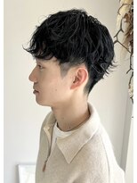 ネクストフォーヘアー(NEXT for hair)&nbsp;スパイラルパーマ　シャドウパーマ　刈り上げマッシュ