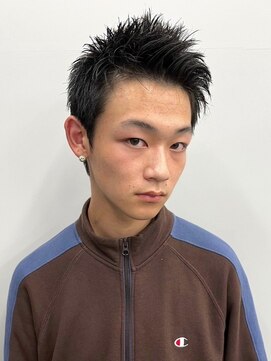 セプト 博多(SEPT.) スパイキーショート　アップバング　メンズショート　20代30代