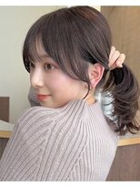 ビュー フクオカ(VIEW FUKUOKA)&nbsp;ミセス大人女子レイヤーカット前髪デザインカラーウェットヘア