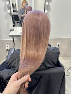 ラフィット 香椎(lafit) ミルクティーベージュダブルカラーインナーカラーケアブリーチ