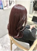 ピンクラベンダー*〈ブリーチなしWカラー〉