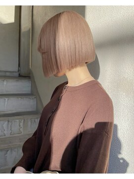 チーカ(chica) warm beige × ぷつっとbob