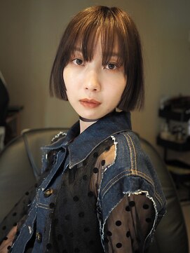 ファルファラ(farfara) 【farfara】デザインカット/ショート/ミニボブ（問屋町テラス）