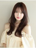 【Nanako。】シースルーバングハイレイヤー