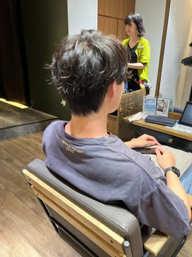 ヘアリゾート粋 新宿三丁目本店 メンズ/ニュアンスパーマ