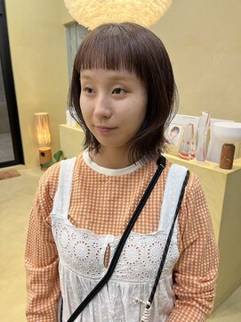 スニュウ(snuw) ボブ/ブラウンカラー