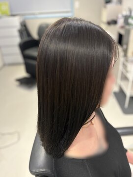 髪処イヤシロチ ダークカラー+質感再整トリートメント