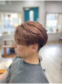 毛流れセンターパート