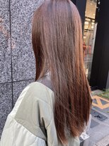 ロータス ヘアデザイン(LOTUS hair design.)&nbsp;ラベンダーカラー　ロング