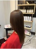 オリーブベージュ髪質改善トリートメント