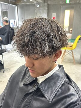 ラック(LUCK) メンズハイライト/船橋/フェザーショート/ニュアンスデザイン