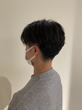 アヴァンスクロス あべのルシアス店(AVANCE. CROSS) センターパート×毛流れパーマ