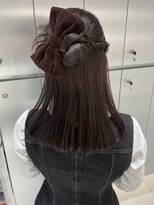 【新宿駅/新宿三丁目/ヘアセット/カチモリヘア】