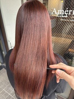 アメリ(Ameri)の写真/[Ameri]の髪質改善で、輝く美への一歩をここからー。あなたの髪のお悩みに寄り添い,ベストをご提案します＊