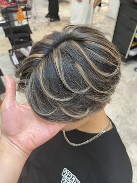 ミラリー トウキョウ(Mirareee Tokyo) 20代30代40代◎メンズハイライト/メッシュキャップハイライト