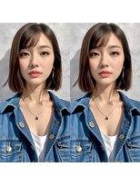 ウィールール 札幌店(WE RULE)&nbsp;ナチュラルストレートボブ