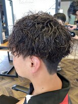 ステレオ ヘアデザイン 安城店(STEREO HAIR DESIGN) ツイストスパイラル×刈り上げマッシュ（6月）