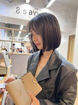 サンド 鹿児島中央(sand)&nbsp;@sei___sand切りっぱなしボブ/韓国ボブ/鹿児島中央駅