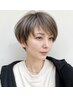 美髪カット+白髪ぼかしカラー<#白髪ぼかし><ショート・ボブ・髪質改善も人気>