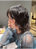 ウルフパーマ/パーマウルフ/ミディアムパーマ/ボブパーマ