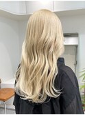 ◎ブロンドハイトーンカラーデザインカラーアンブレラカラー金髪
