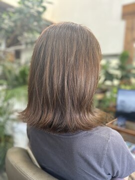 ヘアサロン スタイリスタ(hair salon stylista) 簡単、外ハネスタイル