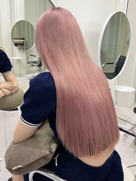 ミーム 原宿 表参道(meme) !ダブルカラーホワイトピンクベージュ暖色#原宿