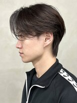 ニコ トウキョウ 渋谷(nico TOKYO)&nbsp;刈り上げセンターパートテーパーフェードカットニュアンスパーマ