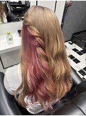 ミルクティー×インナーピンク