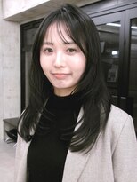 ミース(MIES)&nbsp;レイヤーカット/ミディアムヘア/髪質改善/縮毛矯正/担当者平井