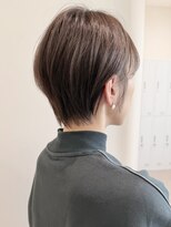 セイドット リー(Say. Ree)&nbsp;say.ショートボブひし形ショートダークレッドコーラルオレンジ