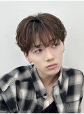 men's/メンズ/メンズカット/韓国/黒染/顔周り/マッシュ/池袋