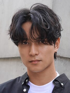 フィフス 札幌大通(fifth) 札幌メンズパーマルーズパーマシャドウパーマセンターパート緩め