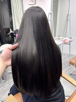 サロンドミルク 新百合ヶ丘店(salon de MiLK)&nbsp;★スモーキーブラウンウォームベージュ顔周りカット透明感カラー