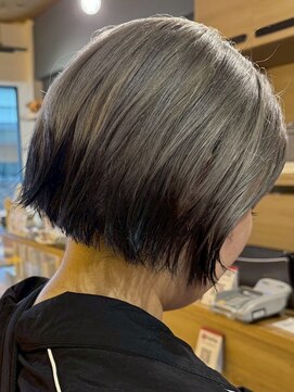 デュースヘア(DEUCE HAIR) レイヤーカットショートボブショートカット顔周りカット韓国30代