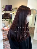 ヘアサロン エスプリ(hair salon esprit)&nbsp;ワインレッド/ブリーチなしカラー/チェリーレッド