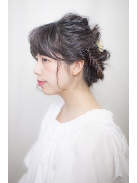 g r a i n canvas. 川崎/ショート/ボブ/髪質改善【グレイン】【5月1日～（予定）】 アップヘアアレンジ/艶髪/片平