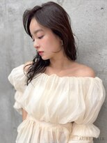 オーブヘアー ハル 佐野店(AUBE HAIR hal) 20代・30代_韓国風小顔見せ_ヨシンモリヘア