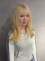 アンサム 登戸店(UNSOME) 抜きっぱなしブロンド/ハッシュカット